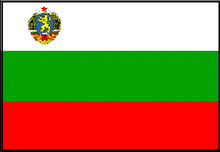 Flagge Bulgarien