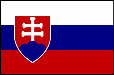 Flagge Slowakai