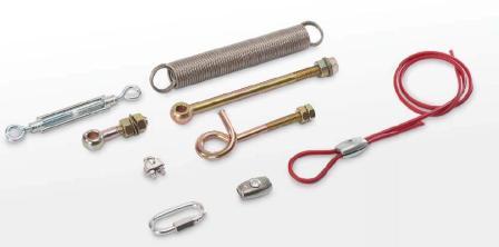 Bauteile für Reißleinesystem