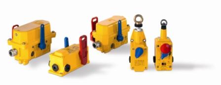 Gruppe Seilzugnotschalter