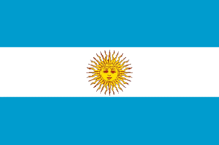 Flagge Argentinien