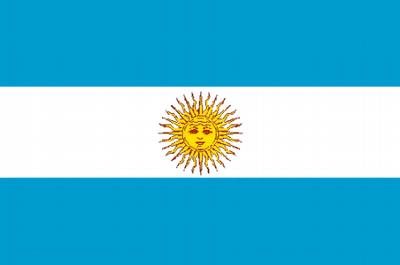 Flagge Argentinien