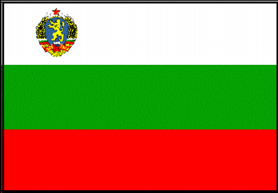 Flagge Bulgarien