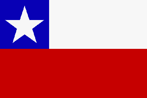 Flagge Chile