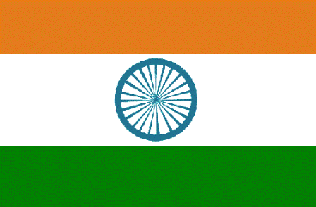 Flagge Indien