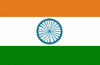 Flagge Indien