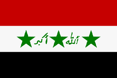 Flagge Irak