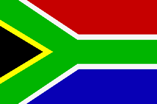Flagge Südafrika